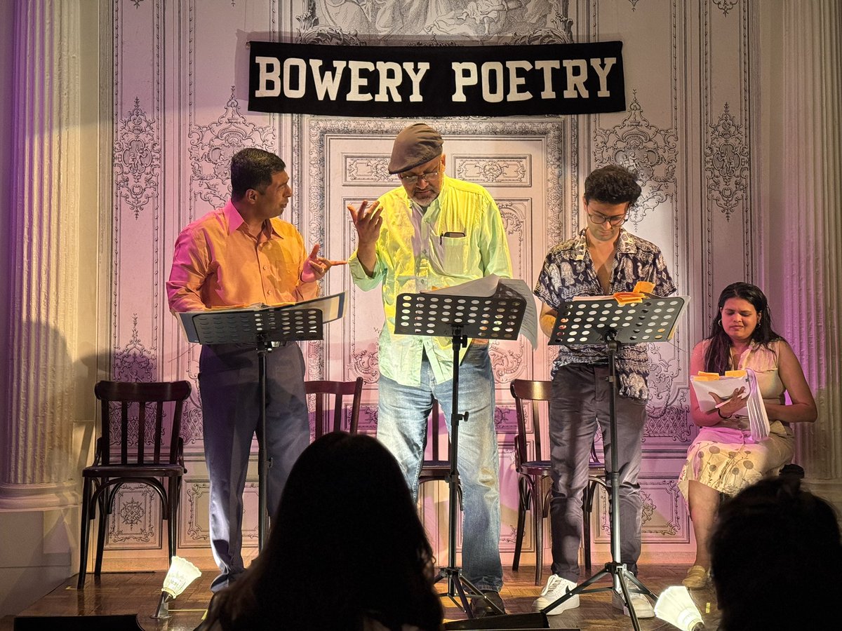 Rattapallax (@rattapallax) on Twitter photo “Dreams Across Borders” – a new play in development by Rocky Ji (G) + Shubhra Prakash . June 30, 7pm. Bowery Poetry Club, NYC w/ Gautam Gurnani, Siraj Huda, Anil Joseph, Dipti Mehta, Shubhra Prakash, Aditi Sanghavi, Sumend Wankhade. bowerypoetry.com/dreams
Support <a href="/NYCulture/">NYC Cultural Affairs</a> “Dreams Across Borders” – a new play in development by Rocky Ji (G) + Shubhra Prakash . June 30, 7pm. Bowery Poetry Club, NYC w/ Gautam Gurnani, Siraj Huda, Anil Joseph, Dipti Mehta, Shubhra Prakash, Aditi Sanghavi, Sumend Wankhade. bowerypoetry.com/dreams
Support <a href="/NYCulture/">NYC Cultural Affairs</a>