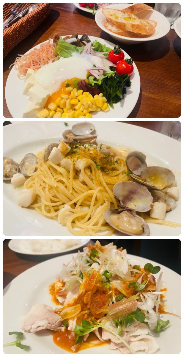 hairmakesowelu's tweet photo. FUNGODININGでランチ🍝 https://t.co/PKenV7hRZf
