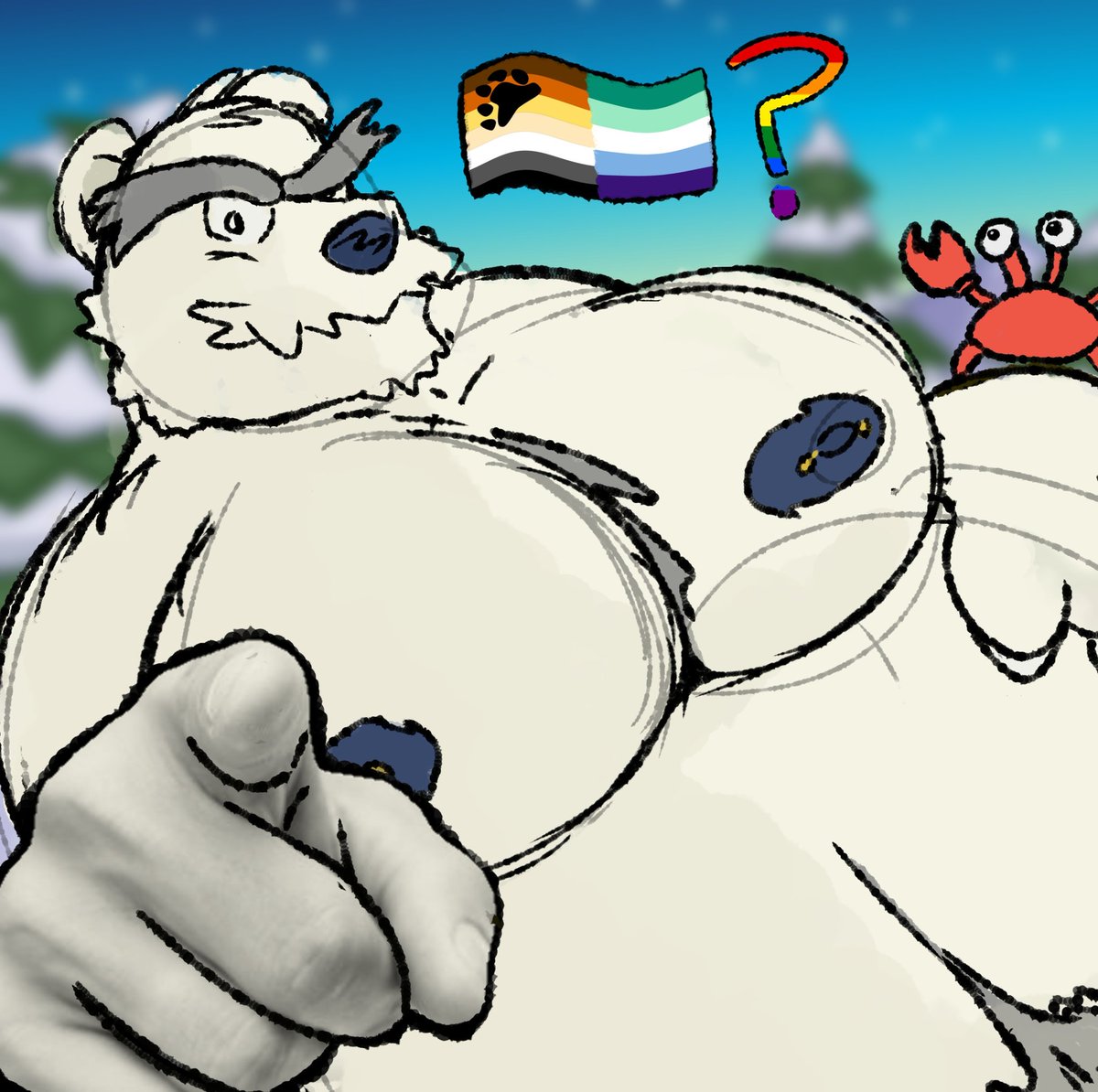 Shvrk_Bytes's tweet photo. Never too late for some Pride Month shenanigans with the good ole Herbert. https://t.co/bRwtdVLENp