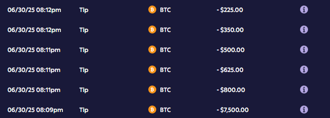 $10,000 Roobet Leaderboard has now been paid out! 

Next month's leaderboard is $12,500 main &amp; $2,500 raffle leaderboard stay tuned over at rollward.com/leaderboard