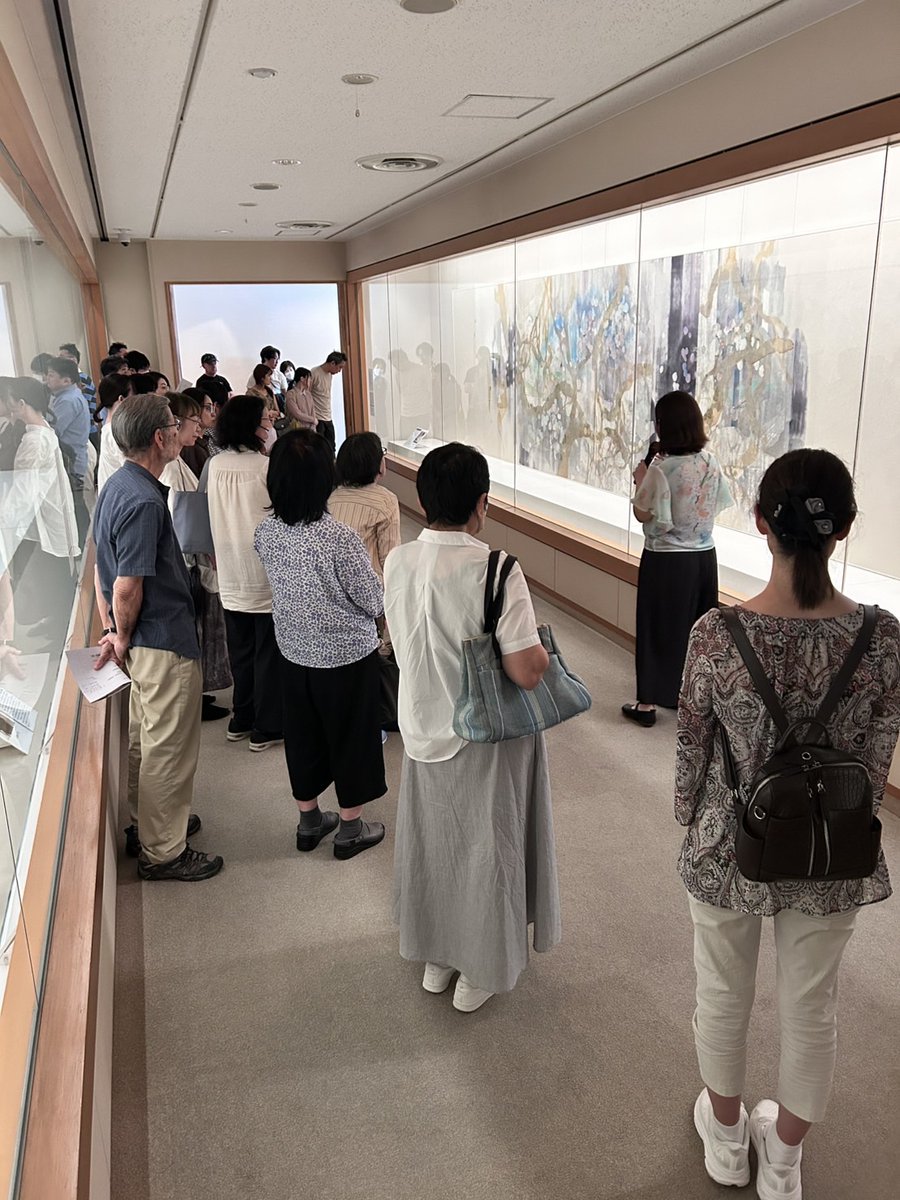 週末、名都美術館でのアーティストトークではたくさんの方にご来場頂き、ありがとうございました！

作品を通じて色々な出会いがある楽しさと有難さを実感した1日でした😂