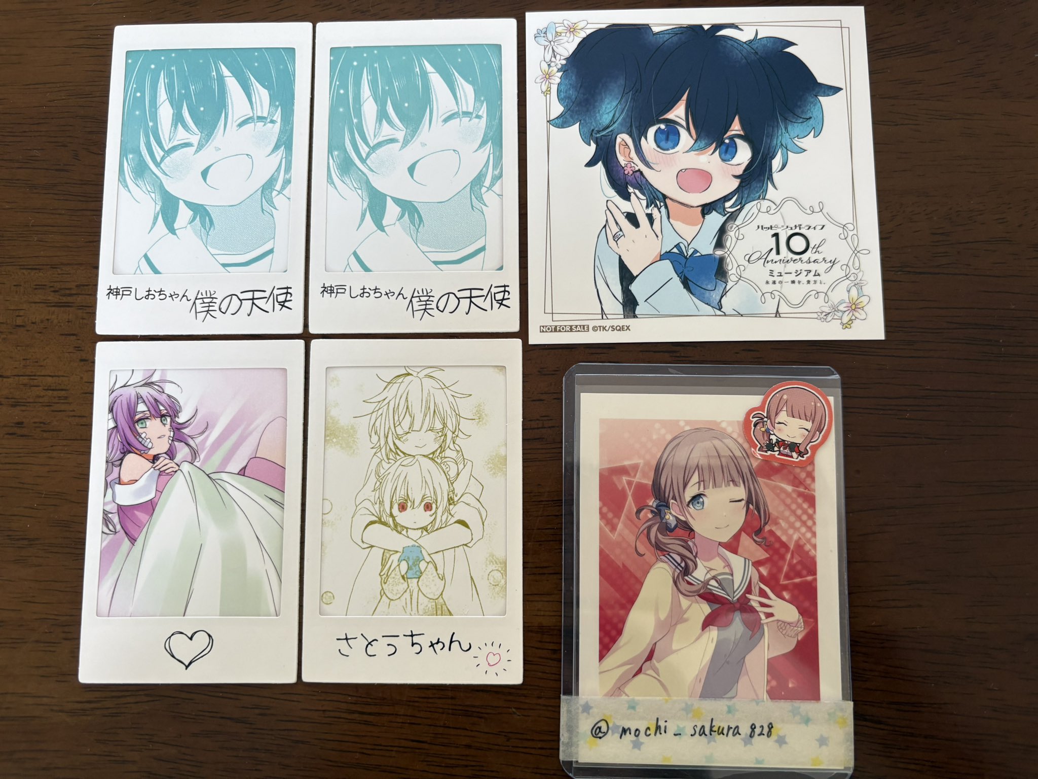 ハッピーシュガーライフ さとう しお ミニ缶バッジ ミニフォト風
