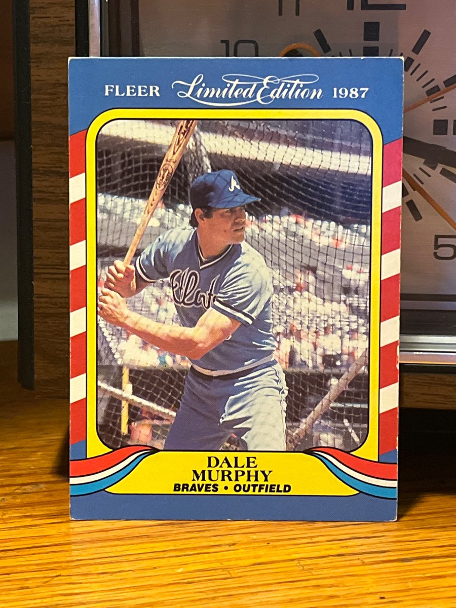 RetroCardSnaps's tweet image. Day 25 of #MidSummerMurph
1987 Fleer
Fleer made a million little sets and they were all awesome.