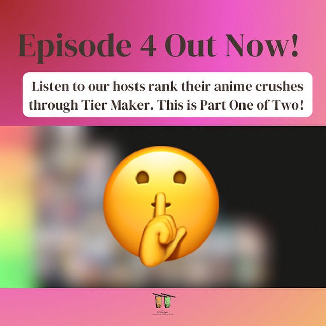 It’s finally here! In this epic two part journey, Asela and kattrina finally tackle the challenge of ranking their anime crushes. Part 2 will be released next month, but for now, check out the link in our bio to listen or click here on.soundcloud.com/cCviodiCPPobsy…