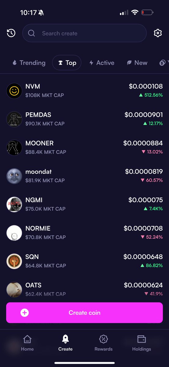 nvmmemetoken's tweet photo. TOP TRENDING ON @moonshot app! 

Never mind the rest! https://t.co/BpzizDHeZ7