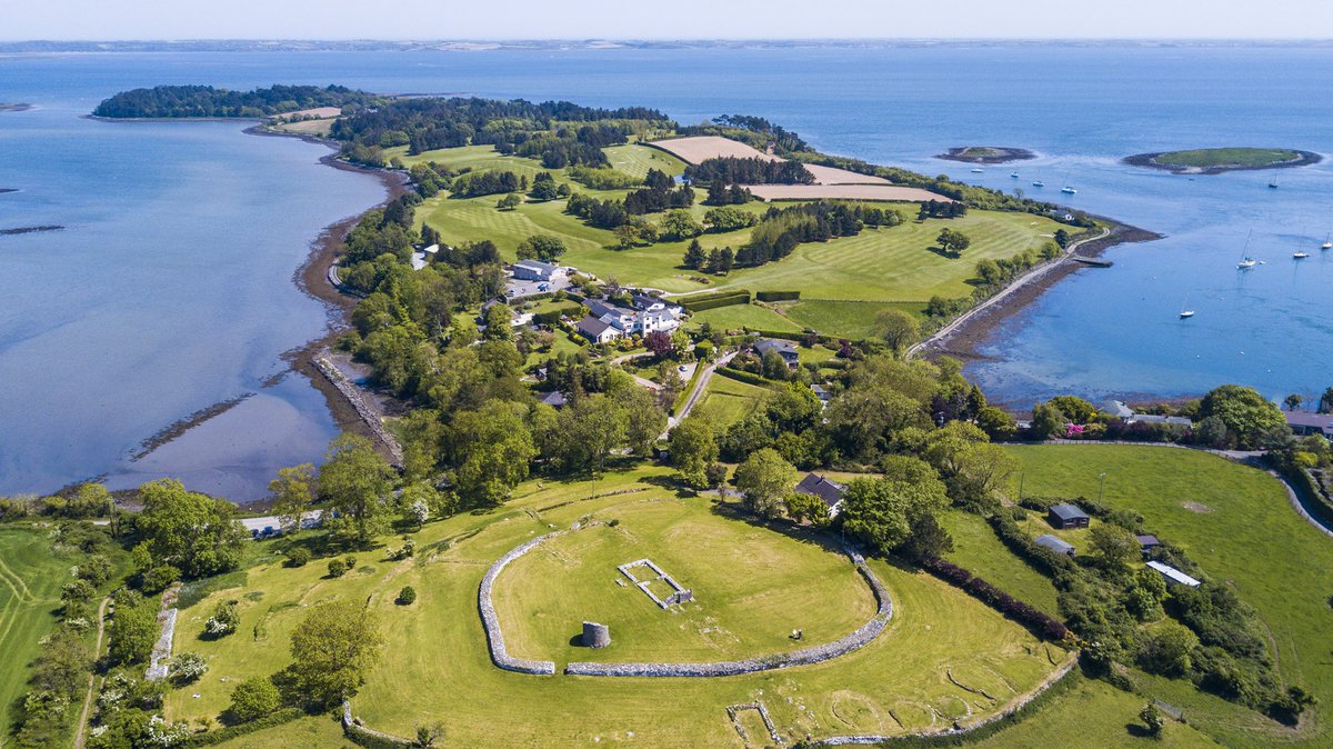 lorraineelizab6's tweet photo. 1 July: St Cumméne. Bishop of Nóendruim/#Nendrum, Mahee Island, Strangford Lough, Co. #Down. 7th C (O'Hanlon)? Founded by St Mo Choí/Cóelán (d. 497). Has oldest excavated tide mill in world! Story of mermaid in Strangford Lough who tried to beguile monks! c. 70 islands in lough! https://t.co/bqjGnHHMYb