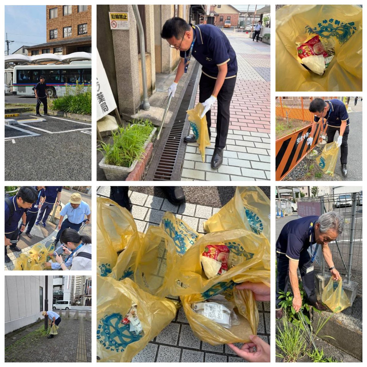 moriyamacity's tweet photo. 本日は、びわ湖の日です🌏
市役所の有志で集まり駅前の清掃活動を実施しました🌳🗑️♻️😊
#びわ湖の日
#守山市
#もりやまエコパーク https://t.co/Tl0FORwKvf