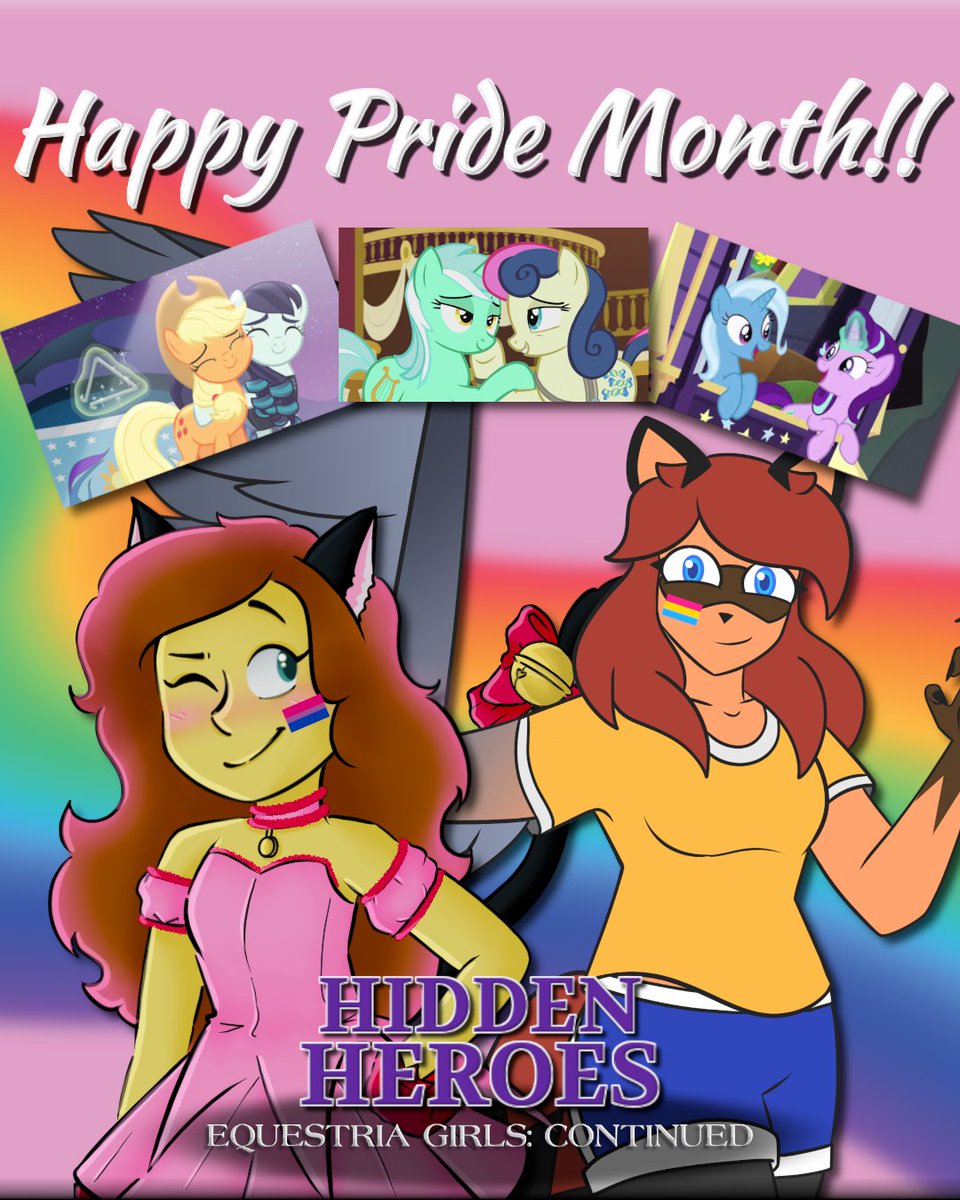 eqghiddenheroes's tweet photo. From all of us at Hidden Heroes, we hope you had a very wonderful (and lovely) Pride Month! ❤️❤️❤️

#PrideMonth 
#EGHiddenHeroes 
#EquestriaGirls 
#EquestriaGirlsG5 https://t.co/WwG9UYPJAL