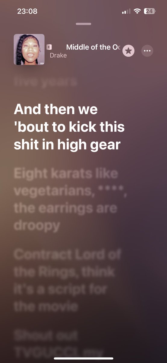 NightlyClipsTV's tweet photo. Or Drake has said it himself and you weren’t listening: 
2021 - Lemon Pepper Freestyle -
“360 up front it all comes full circle”, 
“Signed sealed delivered I fucked the notary public, she witnessed me sign off on some undeniable numbers”
2022 - Middle of the Ocean 
2022 - Major Distribution - 
“Major distribution, LABELS (plural not my) call me $500m just for Aubrey (The artist, Not his catalog)
2024 - Family Matters -
“My last record four hundred M’s, these days that’s a LOWBALL nigga” 
2025 - Goes on to sue UMG