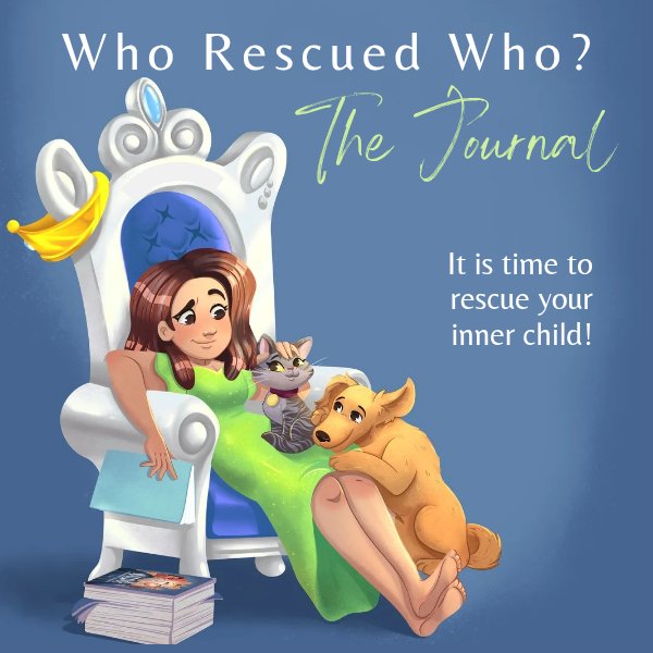 RescueStorytime's tweet photo. Parts of you may feel a bit left behind. Maybe you helped everyone else and ran out of energy for yourself.  This Journal is for you!
🌟"Who Rescued Who?" is a printable journal for emotional reflection, guided by the real stories of rescued pets. https://t.co/iihL7OZmcn https://t.co/sm1AhNP4ET