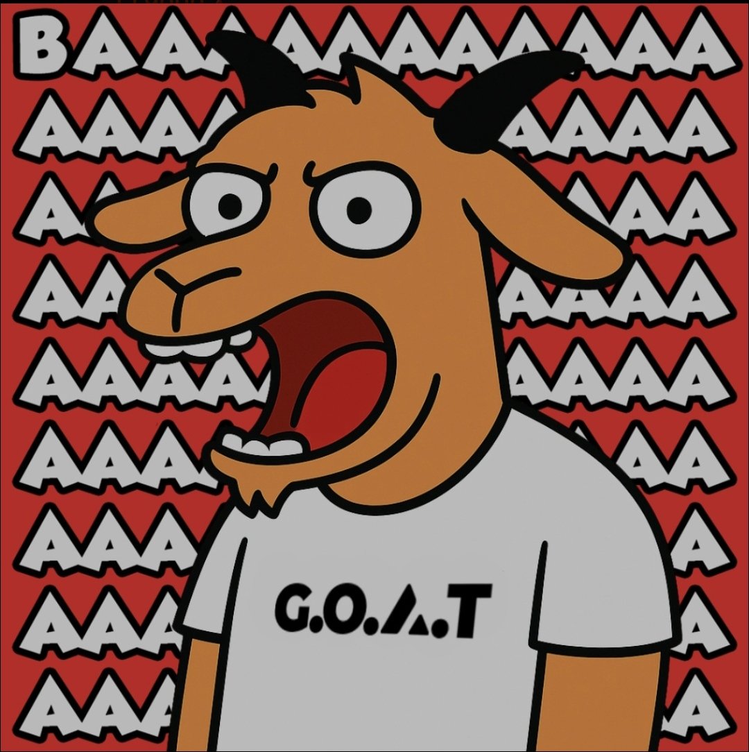 Jackeric (@jackeric01) on Twitter photo $GOAT Baaaaaaaaaaaaaaaaa $GOAT Baaaaaaaaaaaaaaaaa
