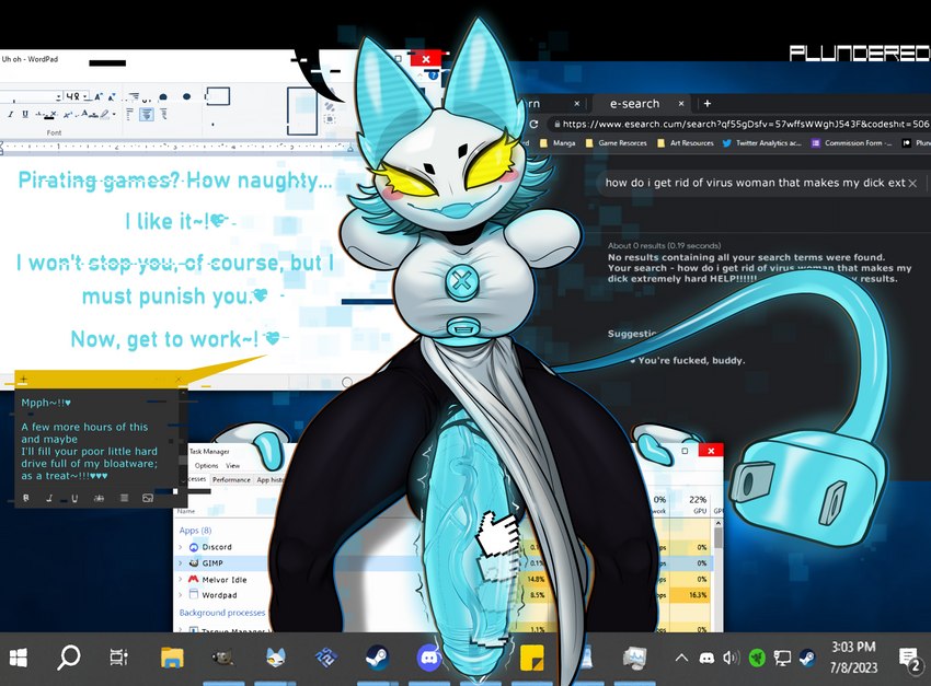 "I require attention~"