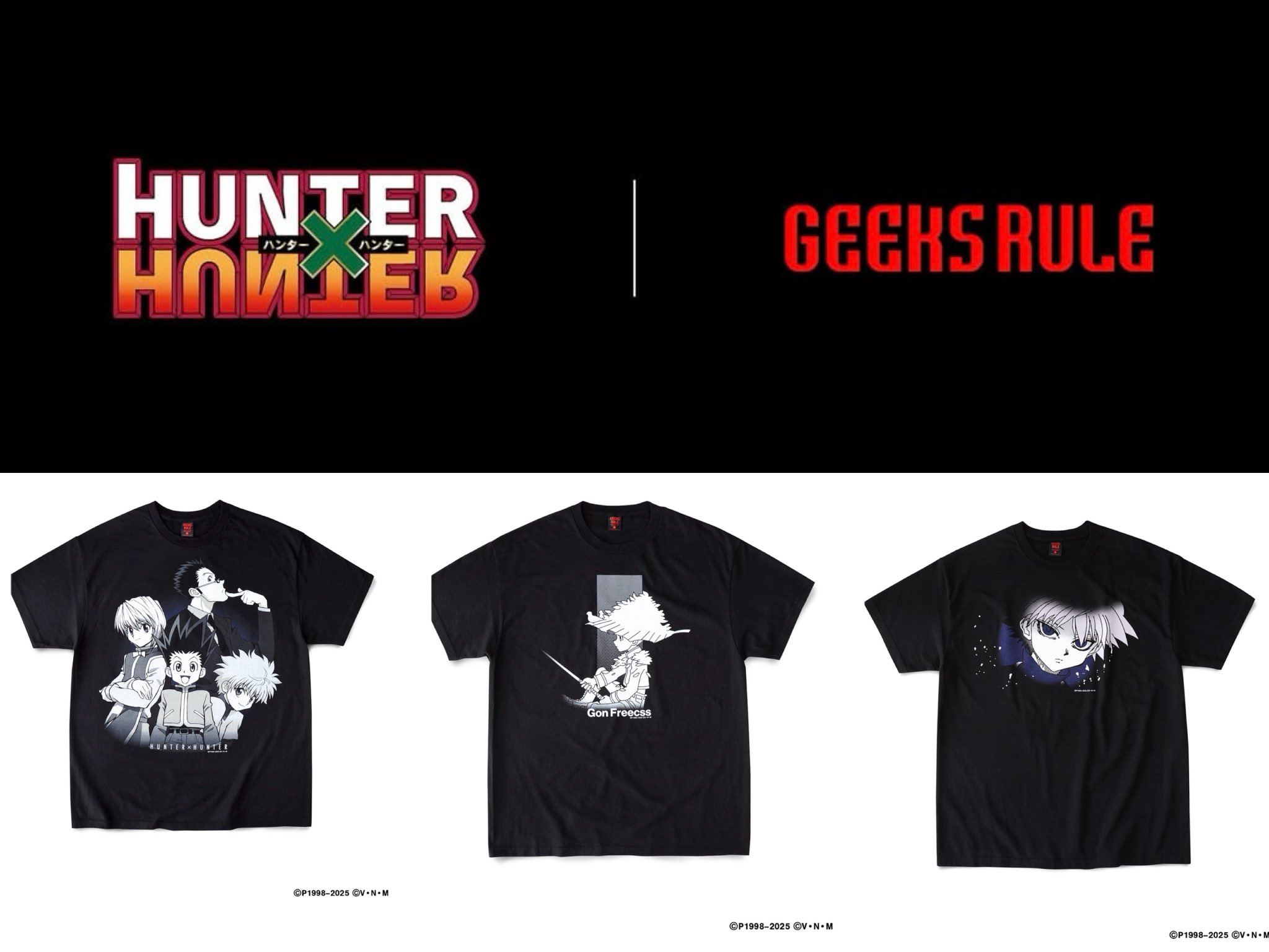 る！新品　Lサイズ　キルア　HUNTER×HUNTER × GEEKS 新品 Lサイズ キルア HUNTER×HUNTER × GEEKS RULE