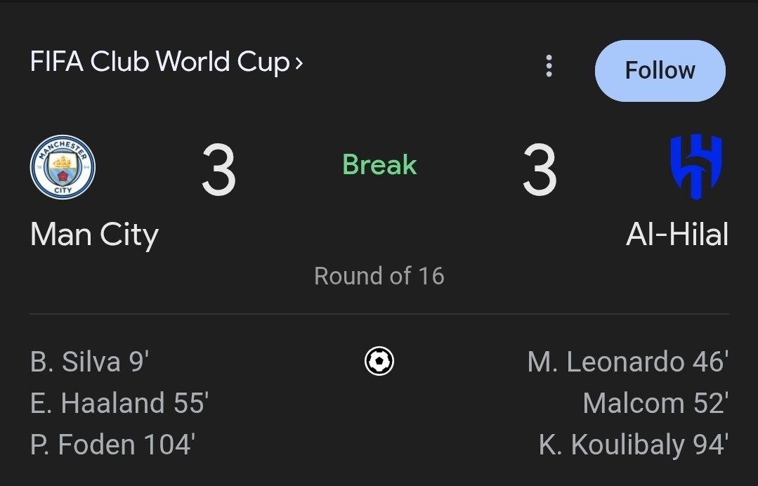 El mismo equipo por el cual pa gente se burla de CR7... Se le esta parando al CITY