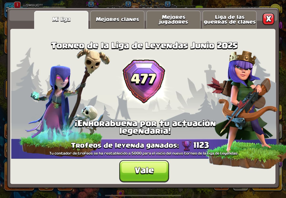 This is the base that was used to achieve global rank for players Suazo , Smaug , 99%
#GoSkyHigh

link.clashofclans.com/es?action=Open…