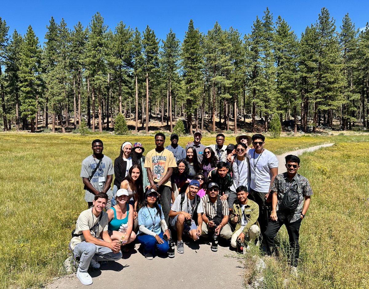 TahoeAgency's tweet image. Today, TRPA welcomed students from Nigeria, Brazil, Bangladesh, Jordan, and Indonesia—visiting through @unevadareno and @NNICReno—for a tour of Rabe Meadow.
#TRPA #LakeTahoe