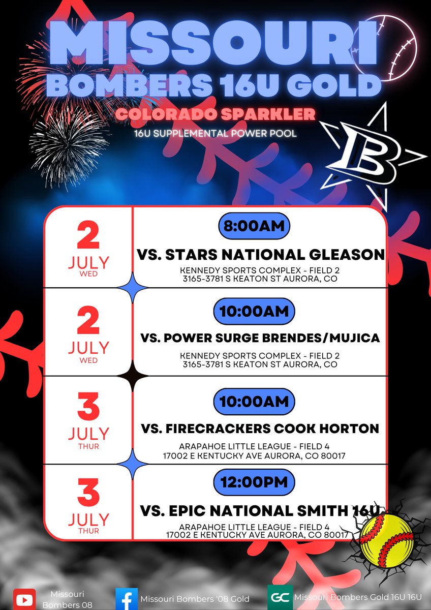 StoffelCassidee's tweet image. Thank you @BombersAcademy for a great organizational camp today, and thank you to all of the coaches who watched! Now it’s time for games to start!! @triplecrownspts @08MObombers