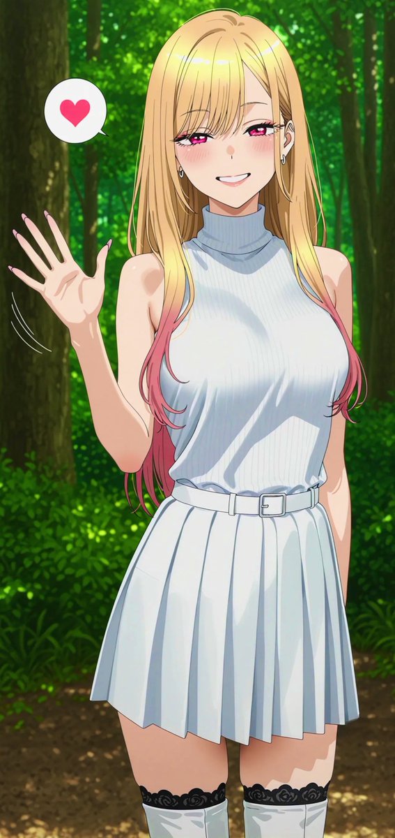 ホワイトノースリーブ海夢ちゃん