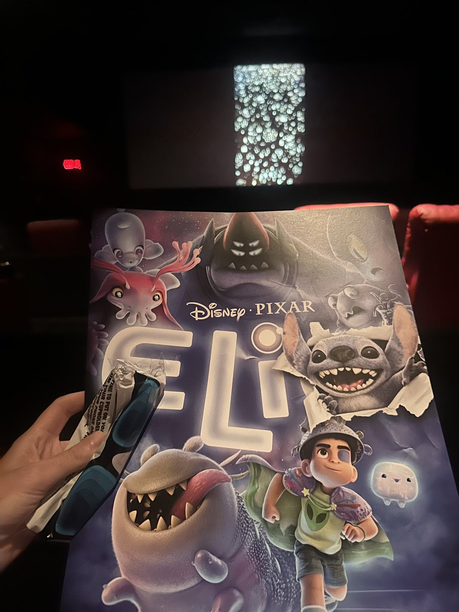 I watched Elio alone in the theater. Wish more people give this movie a chance. The animation was beautiful and the 3D was particularly impressive.

I got a cool poster too.