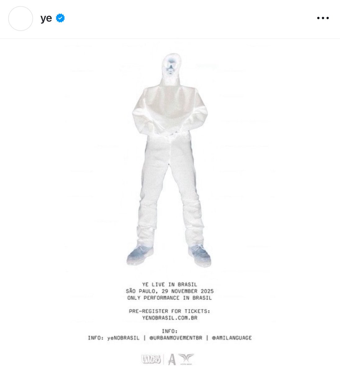 BRAZIL. Ye has CONFIRMED. 🇧🇷