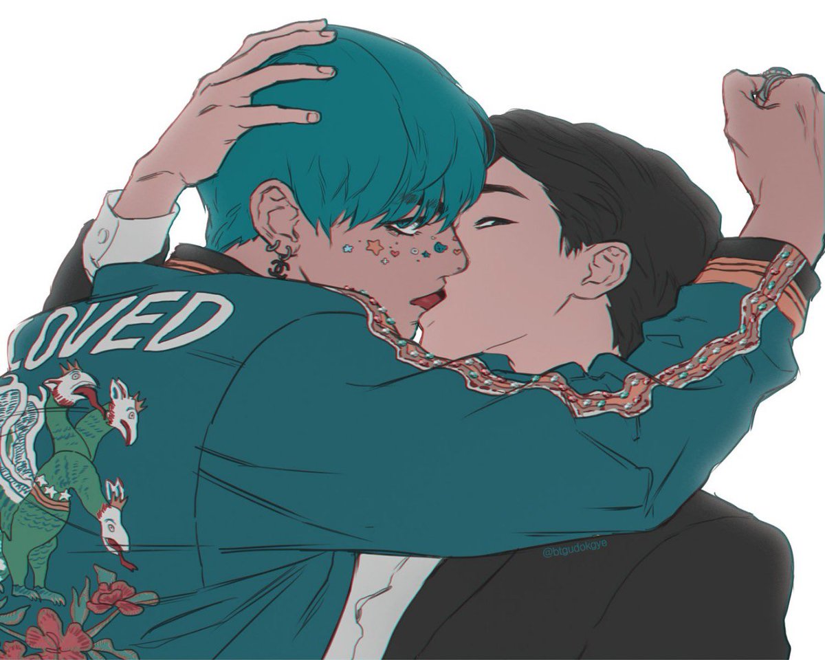 while we're at it can we talk about btgudokgye being the best vmin fanartist