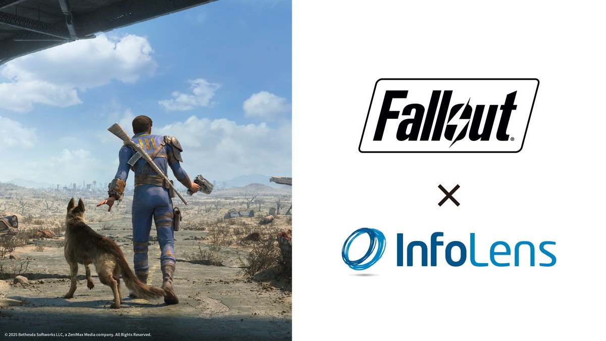 【お知らせ】インフォレンズは、世界的人気ゲーム『Fallout™』シリーズの日本国内ライセンス契約を締結しました！

今後、従来の輸入商品に加え、オリジナル商品の開発を本格化。
2025年9月の東京ゲームショウでの先行販売にご期待ください！

▼詳細はこちら
prtimes.jp/main/html/rd/p…

#Fallout