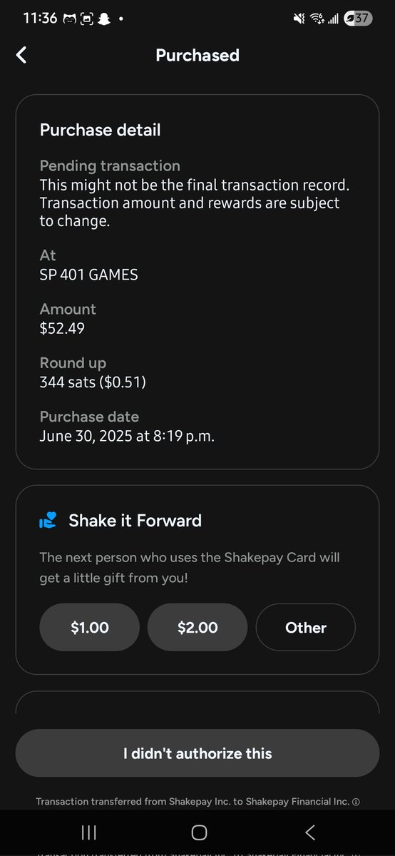 UncleanToddler's tweet photo. @shakepay Shaketag UncleanToddler https://t.co/Jbr6BbbqJ6