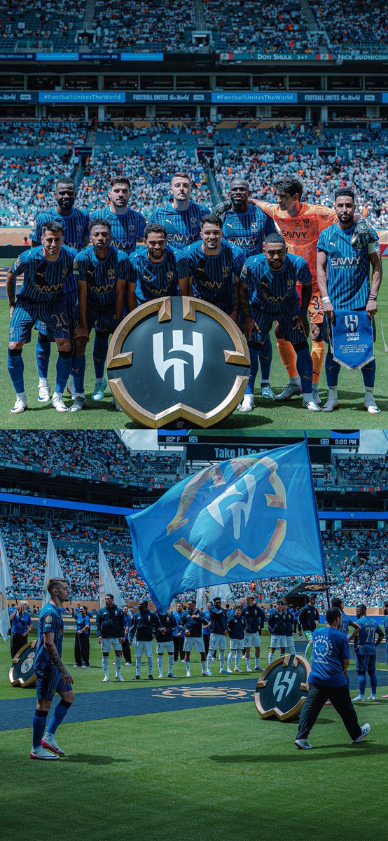 #الهلال مدرب داهيه ولاعبين صناديد مبروك 🏆💙🥇