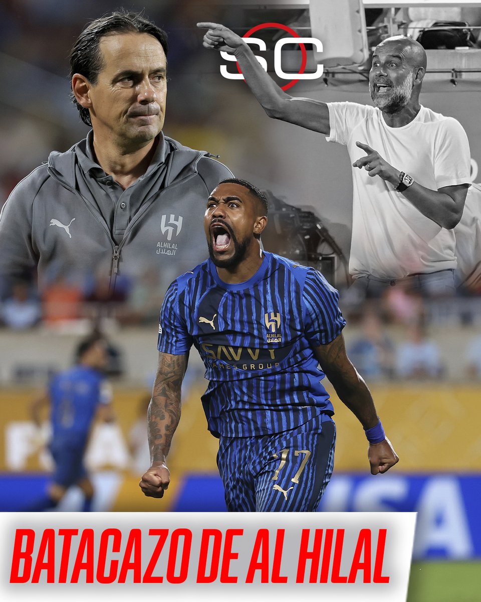 🔥 ¡¡OTRO BATACAZO MUNDIAL: AL HILAL LO DIO VUELTA Y ELIMINÓ AL CITY DE PEP!! 🔥

😱 En un partido ESPECTACULAR, el conjunto de Inzaghi comenzó perdiendo 0-1, pero lo remontó y en el alargue venció a los Ciudadanos por ¡¡4-3!! para meterse en los cuartos de final del Mundial de