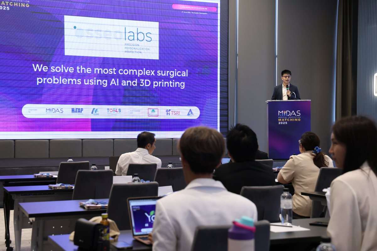 MIDAS_HTA's tweet photo. 🚧 What does it take for medical innovation to reach the real world?

The MIDAS Medical Innovation Matching 2025 event brought together researchers, innovators, investors, and policy stakeholders to discuss how promising innovations- https://t.co/KMI7nvGU1M