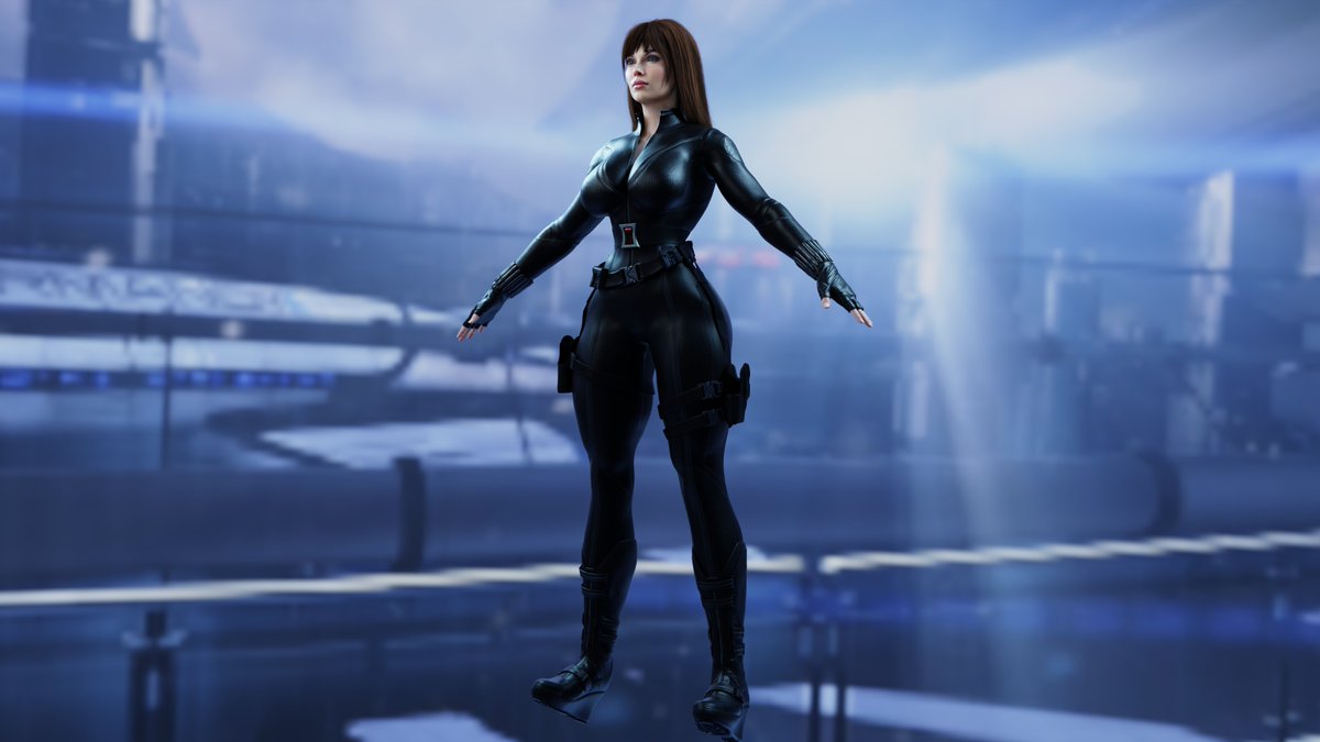 Made my custom version of Black Widow that's kinda like Scarjo but also like comic Widow. 

Guess who I'm gonna pair her with? 👀