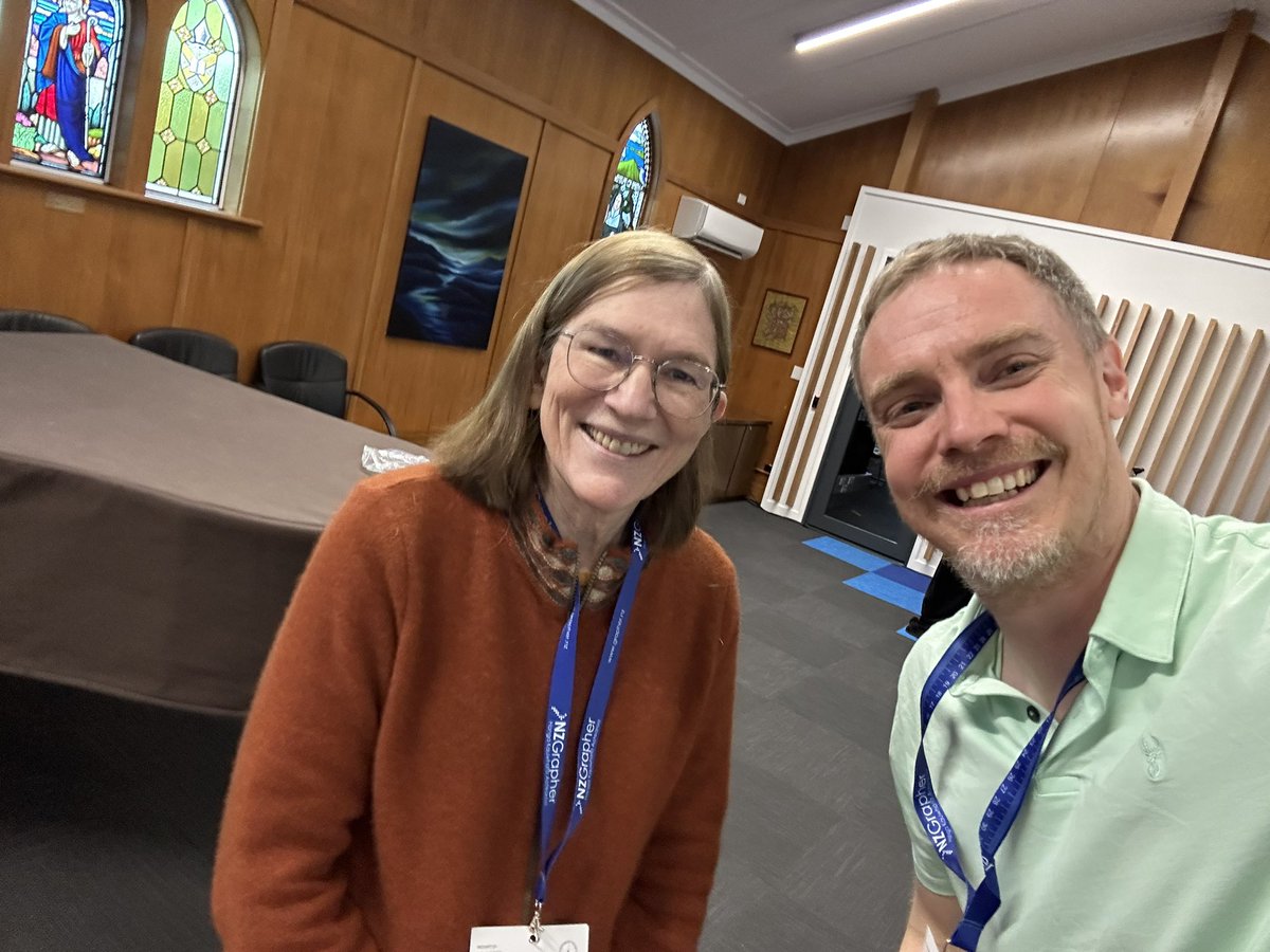 mrbartonmaths's tweet image. Another bucket list item ticked off - meeting Barbara Oakley after my talk at the New Zealand Maths Conference. Her work on how students learn has shaped my thinking so much over the years.