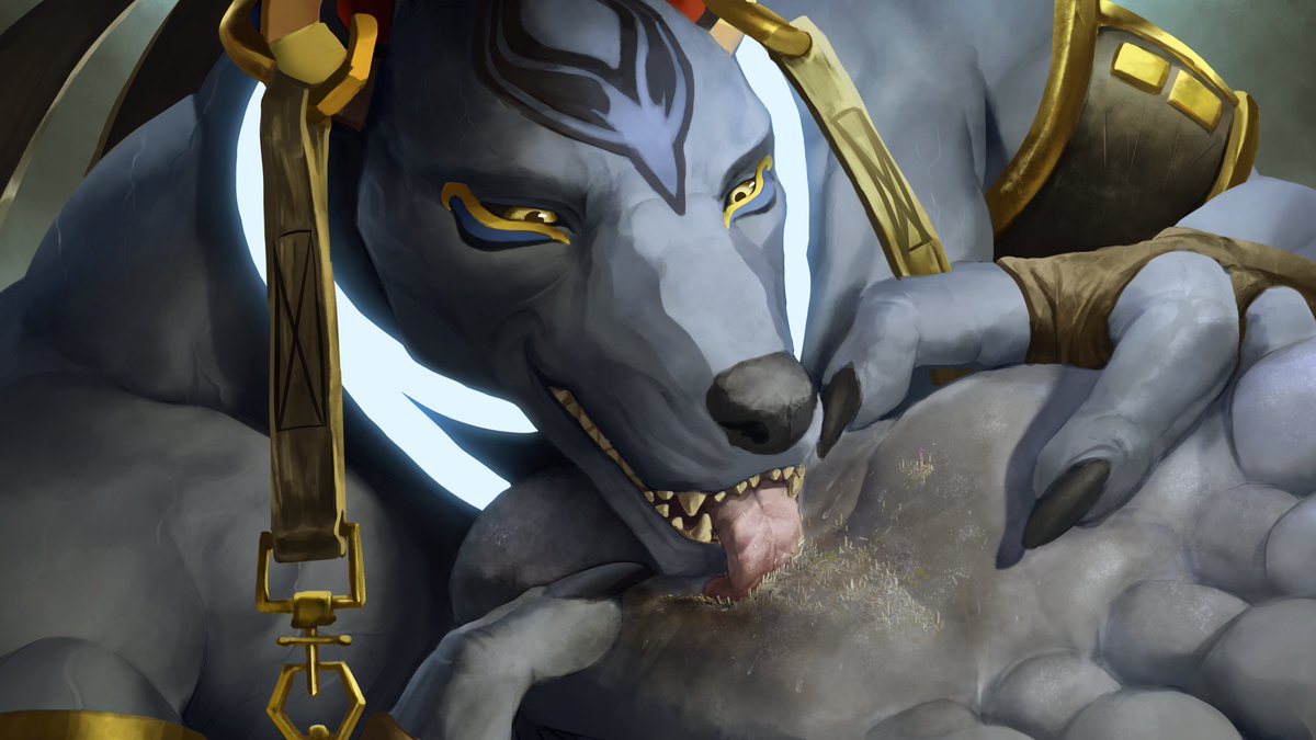 Meta Anubis cleaning his soles of the city he stepped on.
Full Resolution and alts at: patreon.com/c/OddEyresProd…
