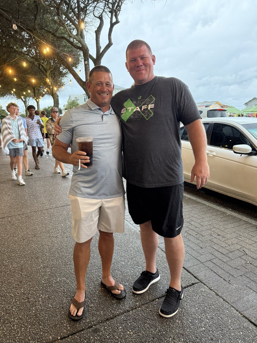 Coach Nix (@cnix86) on Twitter photo Nothing like Dead Week with the fam & running into 1 of the best 2 ever do it <a href="/bbudde/">Brent Budde</a>
Had the honor of serving under him at Woodstock for 6 yrs, & he didn’t just teach me football — he showed me what it means 2 be a great husband, father, & man.
Appreciate u & Love ya brother! Nothing like Dead Week with the fam & running into 1 of the best 2 ever do it <a href="/bbudde/">Brent Budde</a>
Had the honor of serving under him at Woodstock for 6 yrs, & he didn’t just teach me football — he showed me what it means 2 be a great husband, father, & man.
Appreciate u & Love ya brother!