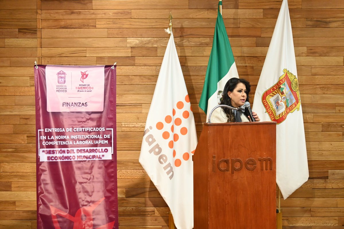 IAPEM (@iapem) on Twitter photo ☝️<a href="/FinanzasEdomex/">Secretaría de Finanzas del Estado de México</a>, <a href="/SedecoEdomex/">Secretaría de Desarrollo Económico del GEM</a> y #TuIAPEM entregaron certificados en “Gestión del Desarrollo Económico Municipal”.
👥 63 personas servidoras públicas ahora cuentan con herramientas para impulsar políticas económicas locales más sólidas, inclusivas y sostenibles . ☝️<a href="/FinanzasEdomex/">Secretaría de Finanzas del Estado de México</a>, <a href="/SedecoEdomex/">Secretaría de Desarrollo Económico del GEM</a> y #TuIAPEM entregaron certificados en “Gestión del Desarrollo Económico Municipal”.
👥 63 personas servidoras públicas ahora cuentan con herramientas para impulsar políticas económicas locales más sólidas, inclusivas y sostenibles .