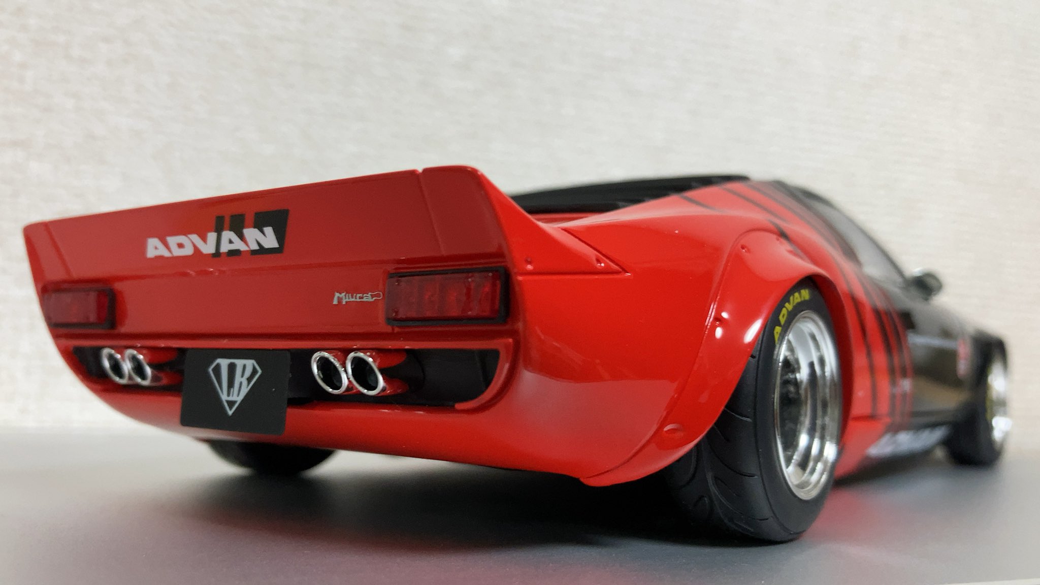 VAV 1/18 ランボルギーニ ミウラ LB ADVAN VAV 1/18 ランボルギーニ ミウラ LB ADVAN