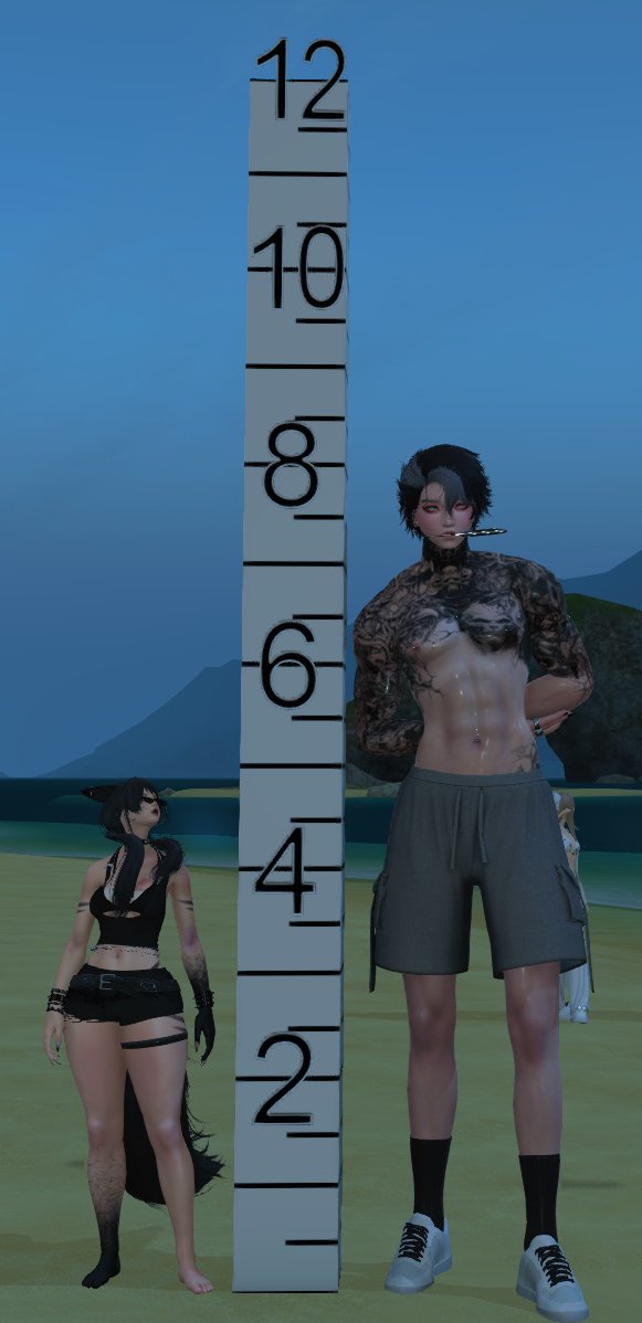 yuu ๐ (@yuuyang_xiv) on Twitter photo standardized height chart of the average NA player:
average male height (based on me): 243.84cm
average female height (based on <a href="/fooms_foo/">๐ต๐๐๐๐ ๐ฉโก๐ช</a>): 121.92cm standardized height chart of the average NA player:
average male height (based on me): 243.84cm
average female height (based on <a href="/fooms_foo/">๐ต๐๐๐๐ ๐ฉโก๐ช</a>): 121.92cm