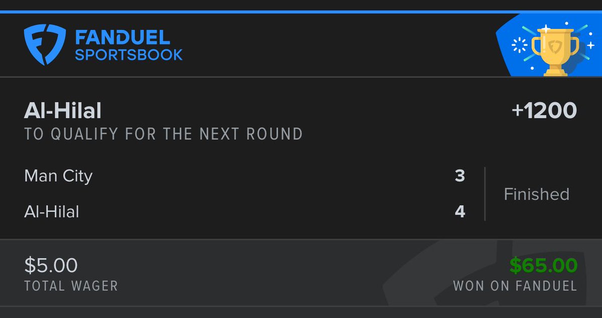 DFS_JY's tweet photo. @br_betting I put my faith in Al-Hilal. Now I’ve got Al-Hella-money! 🫡 https://t.co/9vX3ATfhgA