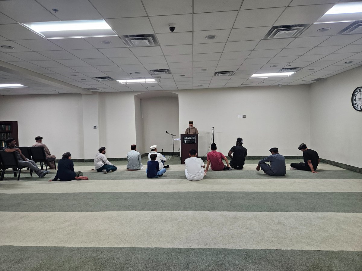 Great attendance today at the mosque. Encouraging everyone to continue the great effort.
<a href="/MKAUSATarbiyyat/">MKA USA Tarbiyyat</a>