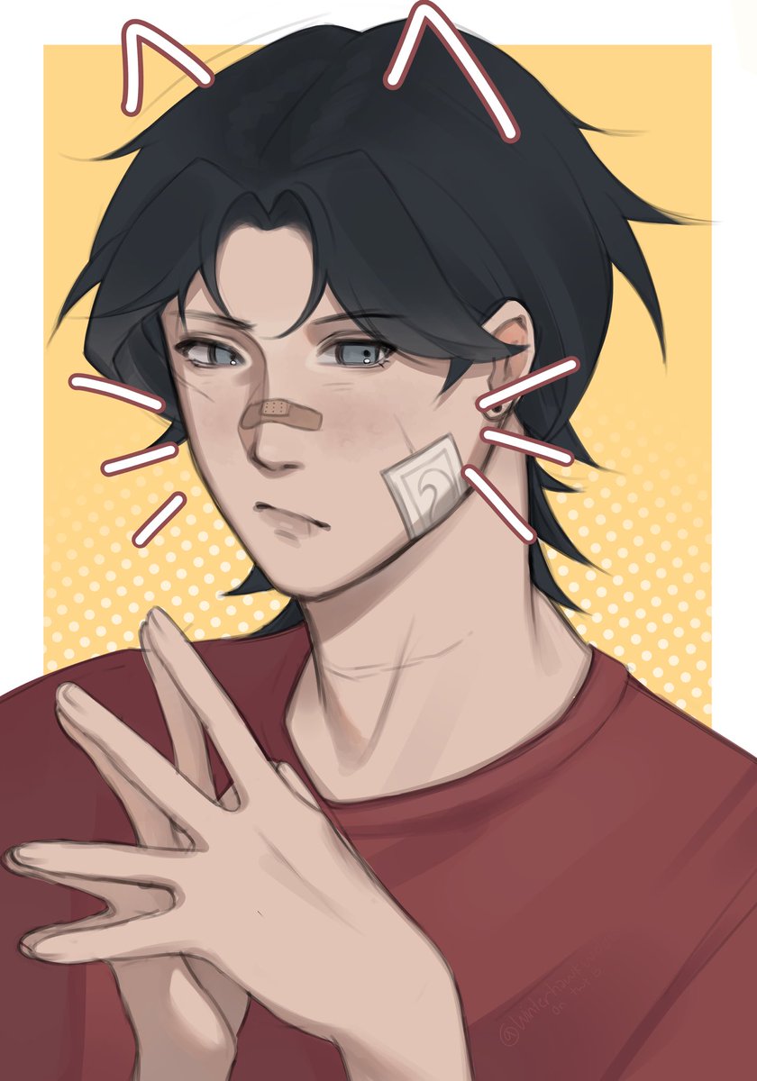 he turned into a cat #timdrake #dc