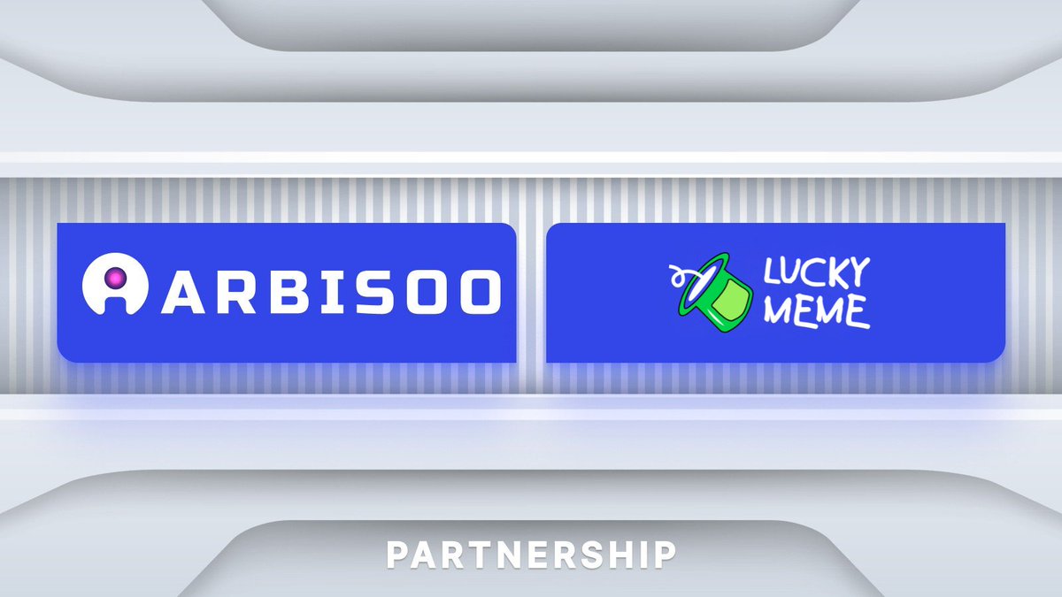 🌐 Exciting Partnership Announcement 🤝

We're teaming up with <a href="/LuckyMeme_X/">LuckyMeme</a>! 🎉

💣 LuckyMeme is a cutting-edge Memecoin DEX designed to bring liquidity, excitement, and rewards to the Memecoin market.

#Arbisoo #AI #Web3 #Meme #ABI