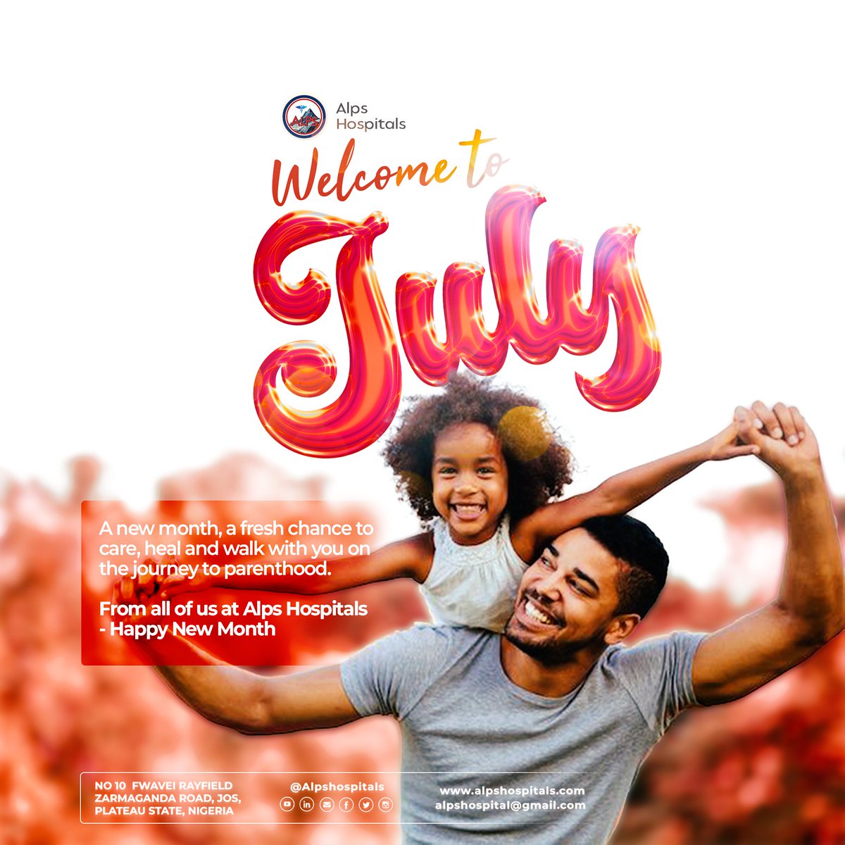 Alpshospitals's tweet photo. Happy New Month!

This July, Alps Hospitals continues to bring hope and miracles through expert ART/IVF care. Your journey to parenthood is our priority. Let’s make dreams come true together!

 #HappyNewMonth #July2025 #AlpsHospitals #IVF #ART #FertilityCare #Hope https://t.co/s77fD8s1OU