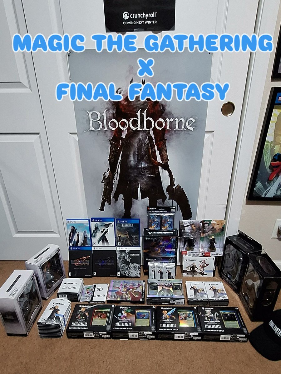 BOLVECK's tweet photo. Magic The Gathering X Final Fantasy @wizards_magic #tradingcards #magiccard #magic #mtgaddicts #wizardsofthecoast #mtg #cardmagic #cardistry #magicthegathering #finalfantasy #ff #squareenix #ffxiv #ps #cosplay #playstation #finalfantasyxiv #remake https://t.co/CM2kHmgiOL