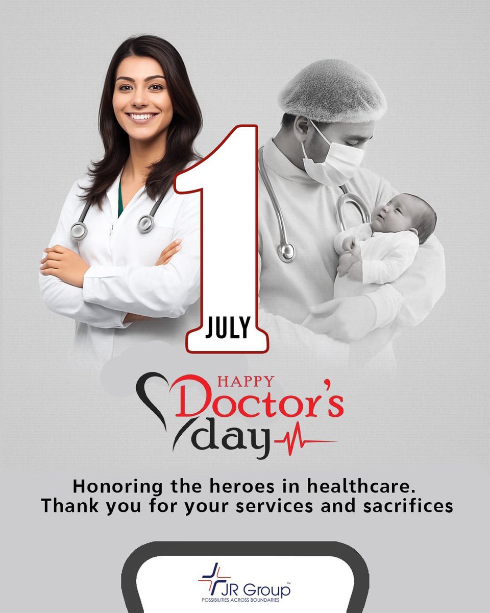 jrgroupindia's tweet image. Saluting the real heroes in white coats. Happy Doctor’s Day to those who heal with hands and hearts. 👨‍⚕️👩‍⚕️
.
.
.
.
.
.
.
.
.
.
.
.
#jrgroup #jrgroupindia #logisticsolution #doctorsday