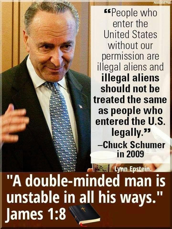 What do you have to say <a href="/SenSchumer/">Chuck Schumer</a>  we see your true colors!
