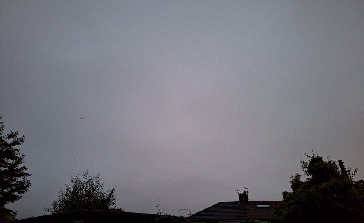In-between the houses and the factories, a lone bat flies 
making the most of the darkness as the Northern Sun tries its best to rise 
It's warm again, and it looks like rain is on the way
However, it will not dampen this blessed Northern Day.
#BlessedNorthernDay