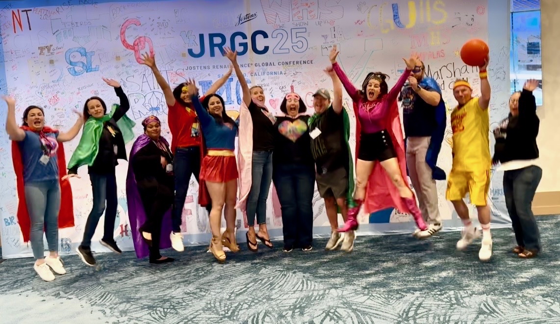 We can’t wait to show you what we were up to over the weekend! #shineyourlight Jostens Renaissance #JRGC2025