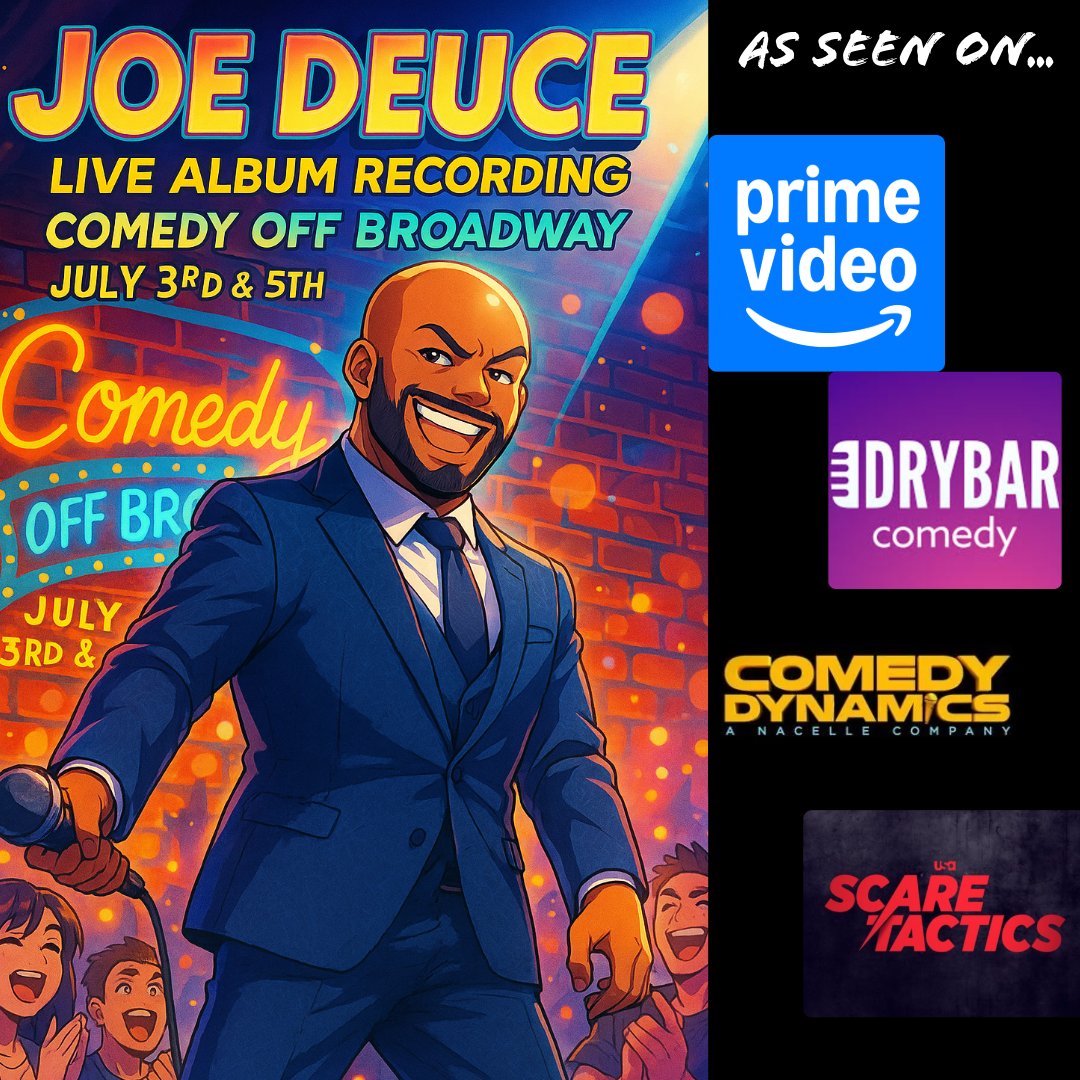 That Guy Joe Deuce (@joedeucespeaks) on Twitter photo This weekend at <a href="/ComedyOffBWay/">Comedy off Broadway</a>!! Get your tickets now at comedyoffbroadway.com/events/111095 This weekend at <a href="/ComedyOffBWay/">Comedy off Broadway</a>!! Get your tickets now at comedyoffbroadway.com/events/111095
