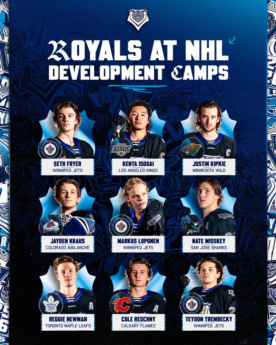 NEWS: A franchise-record nine Victoria Royals will attend NHL Development Camps this week!

Learn more &gt; bit.ly/44t29uq