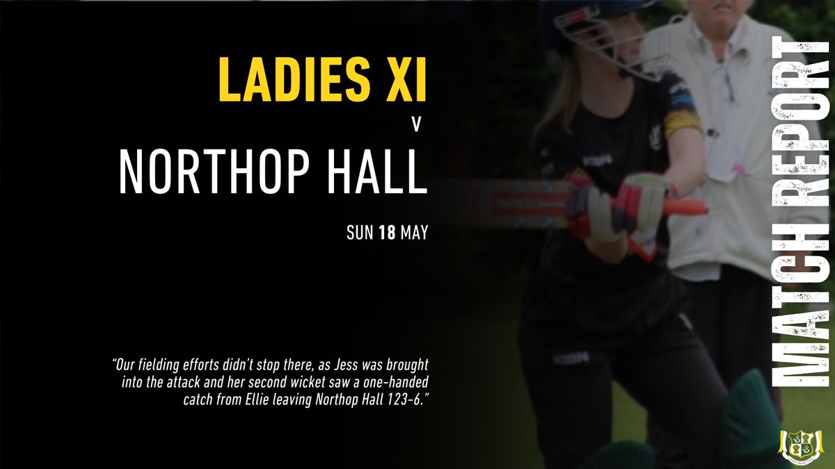 MATCH REPORT: Ladies XI v Northop Hall
uptoncricketclub.com/teams/201750/m…